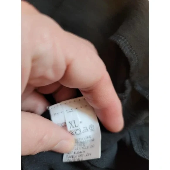 New 100% Polyester Black High Rise wide leg Women's Trousers XL - Picture 7 of 9